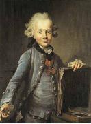 Johann Georg Ziesenis Portrait of Friedrich Ferdinand von Sachsen-Weimar-Eisenach oil painting